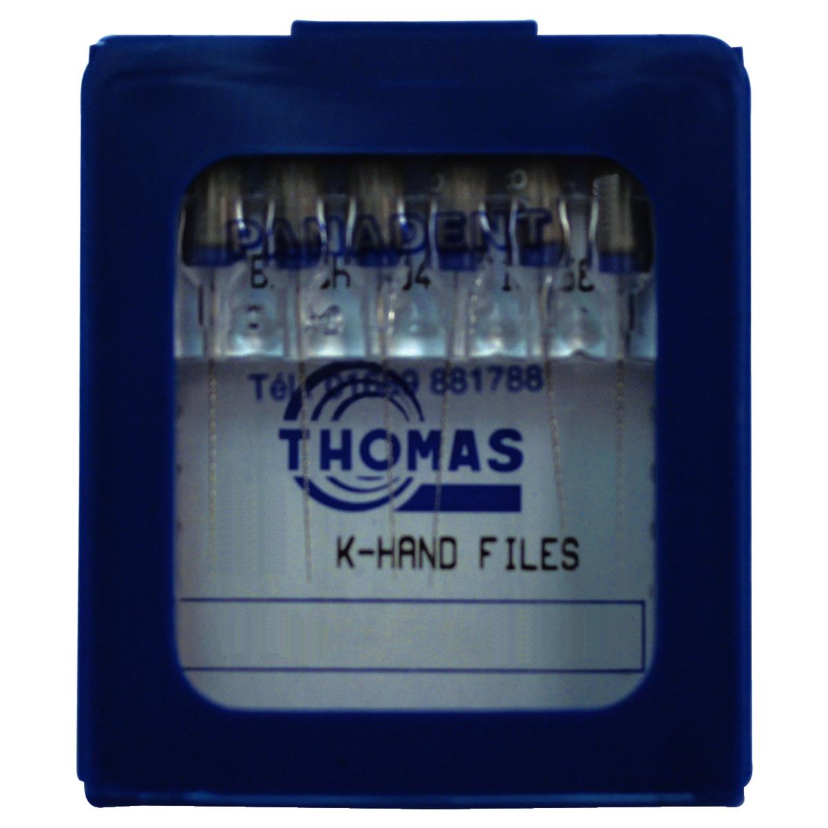 Thomas K Files 21mm Astd 15-40 6pk
