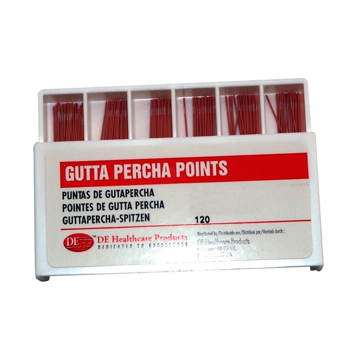 DEHP Gutta Percha Points Assorted 90-140 120pk