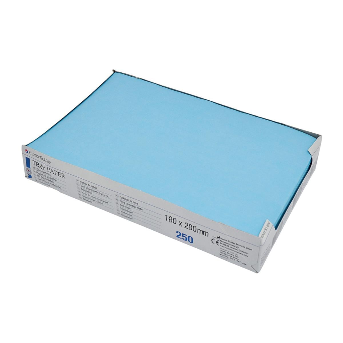 HS Tray Paper Blue 180 x 280mm 250pk