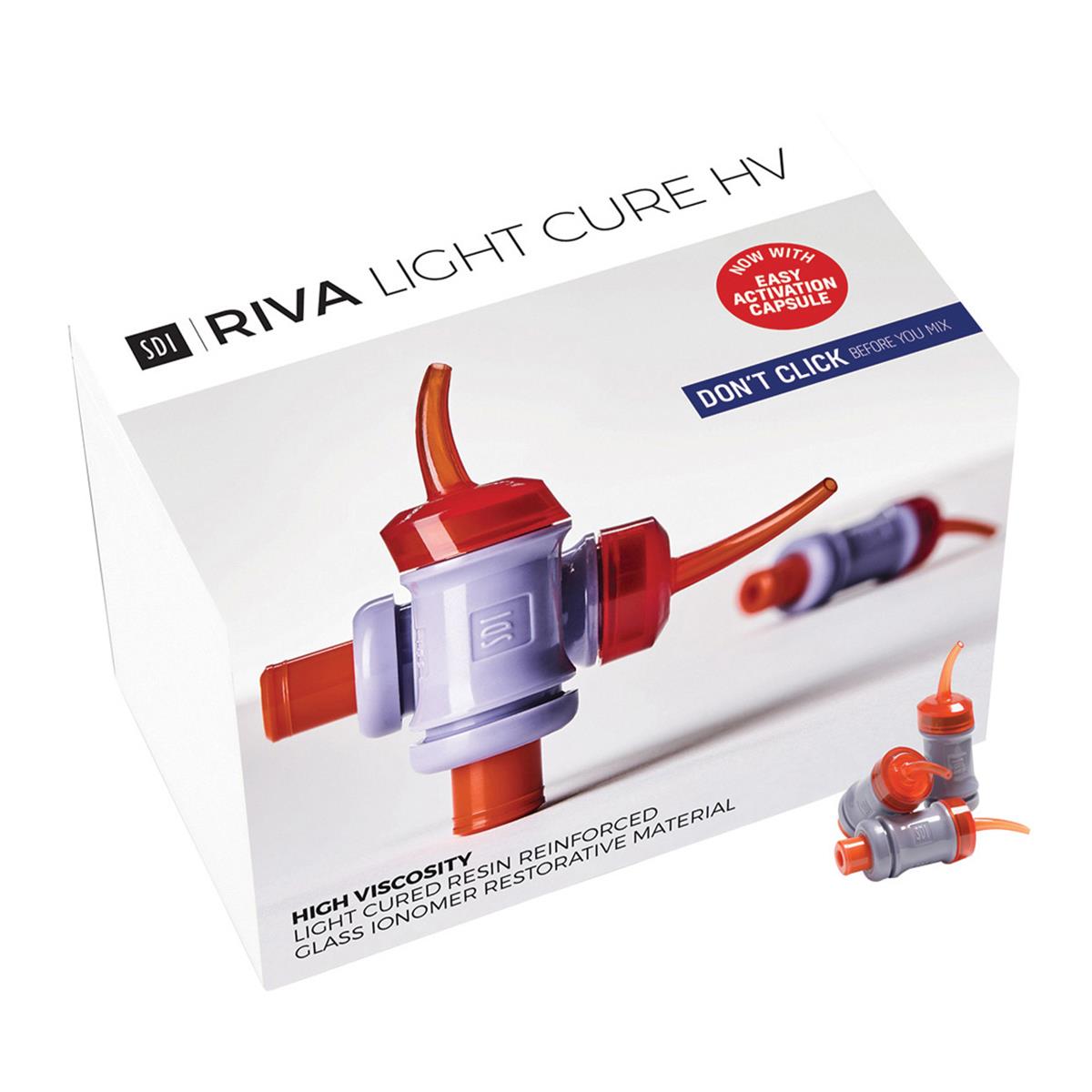 Riva Light Cure High Viscosity B1 Capsules 50pk