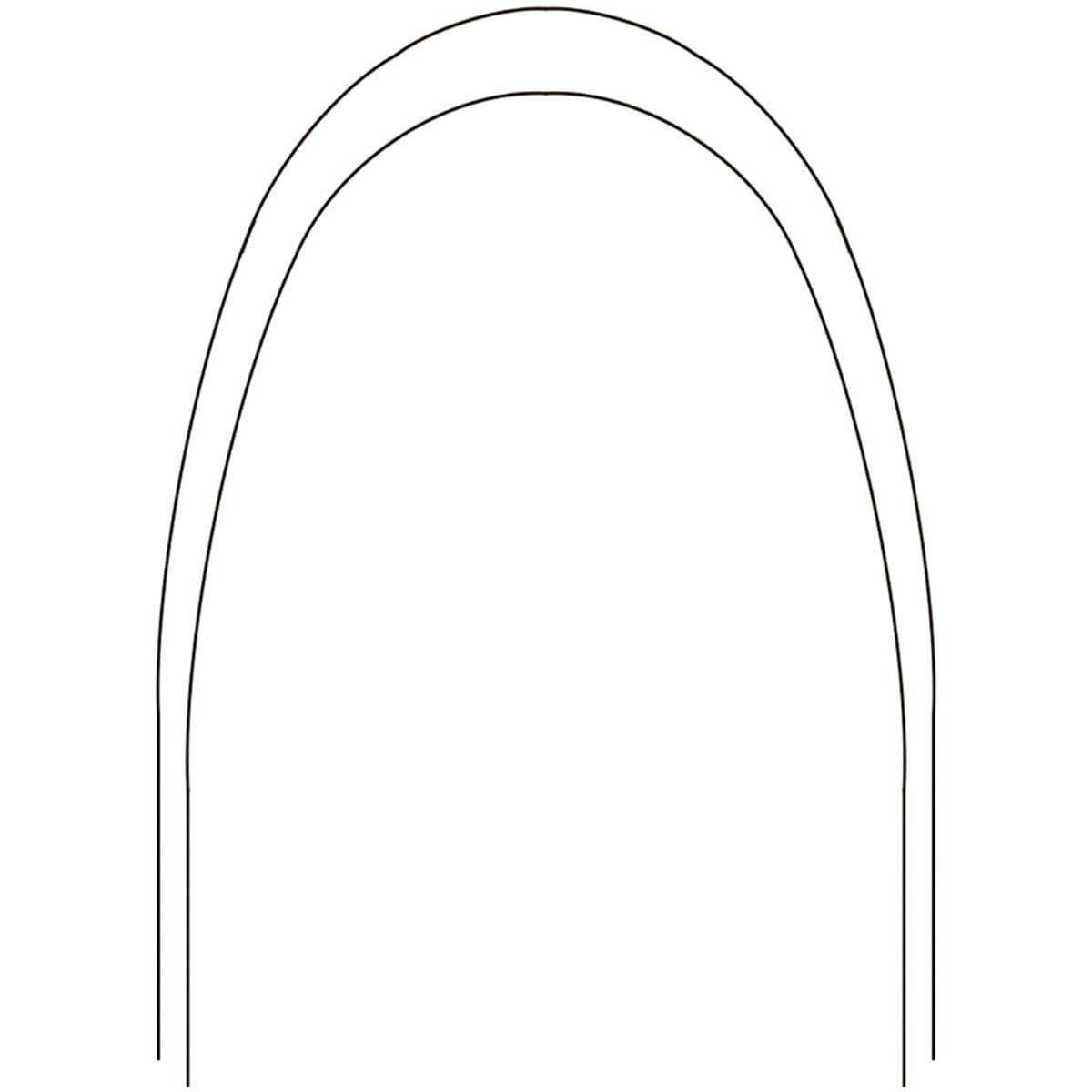 Archwire Bio-Kinetix Oval Arch Form III Shape 019x025 Upper 10pk