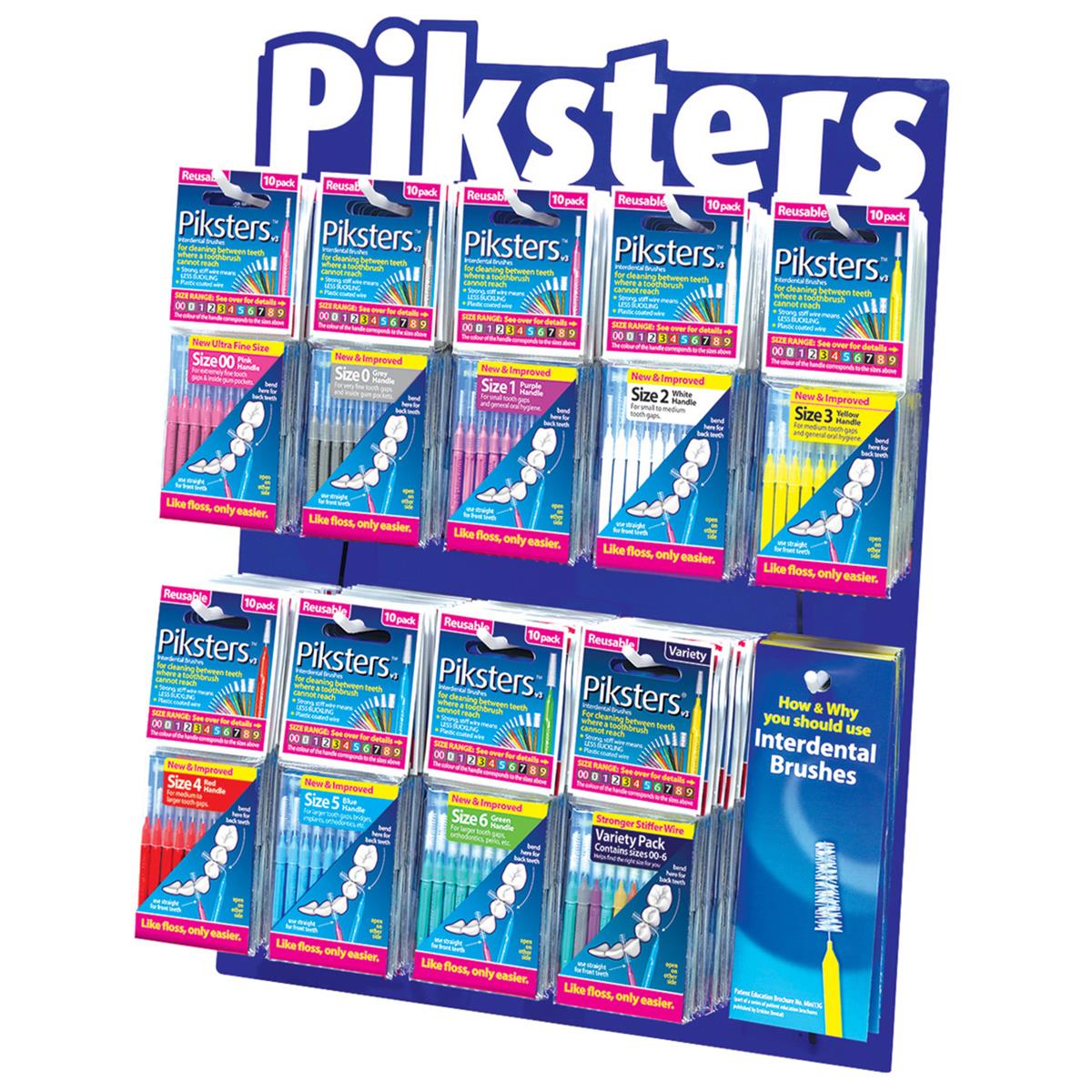 Piksters 10 SKU Stock and Stand