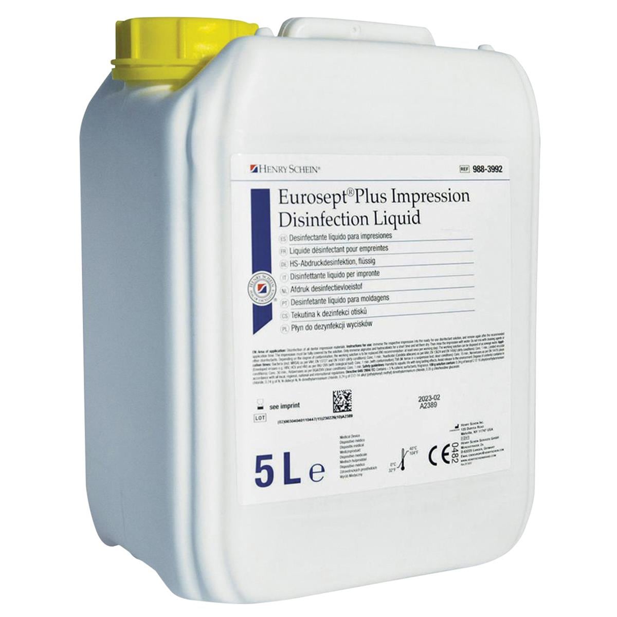 HS EuroSept Plus Impression Disinfectant 5L